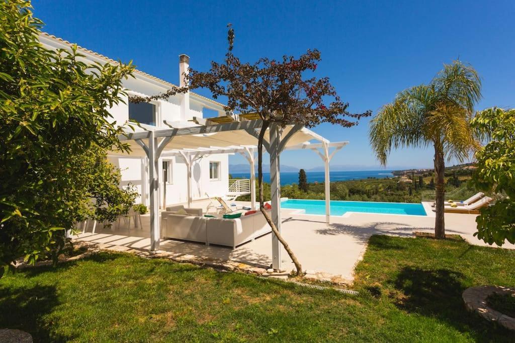 Koroni - Villa Merkouri - Entire Villa With Panoramic View Luaran gambar