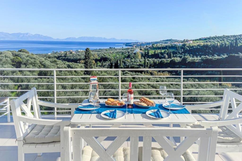 Koroni - Villa Merkouri - Entire Villa With Panoramic View Luaran gambar