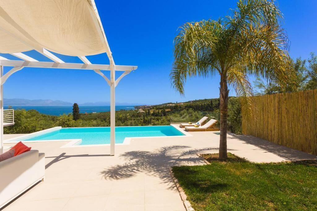 Koroni - Villa Merkouri - Entire Villa With Panoramic View Luaran gambar